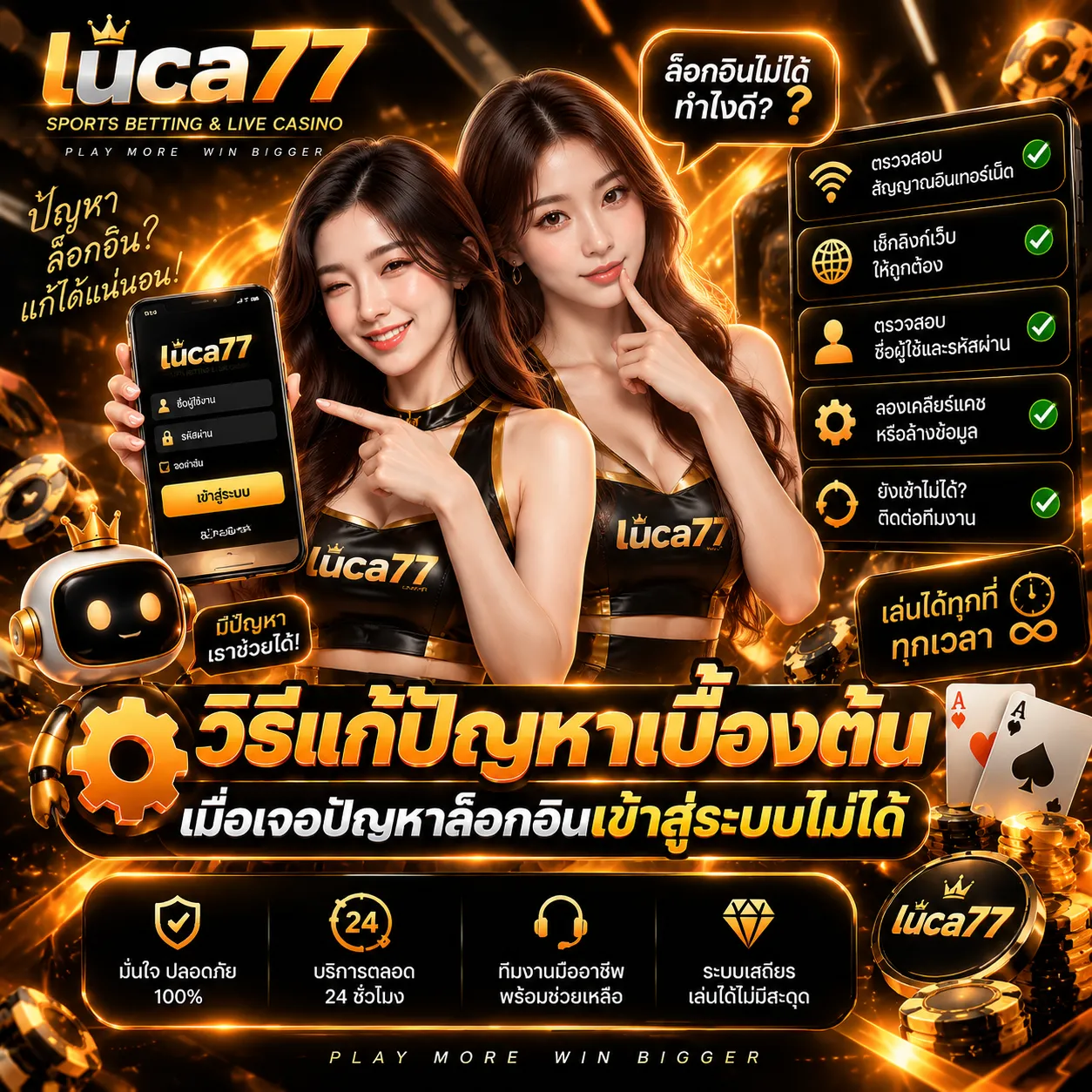 เข้าสู่ระบบ luca77