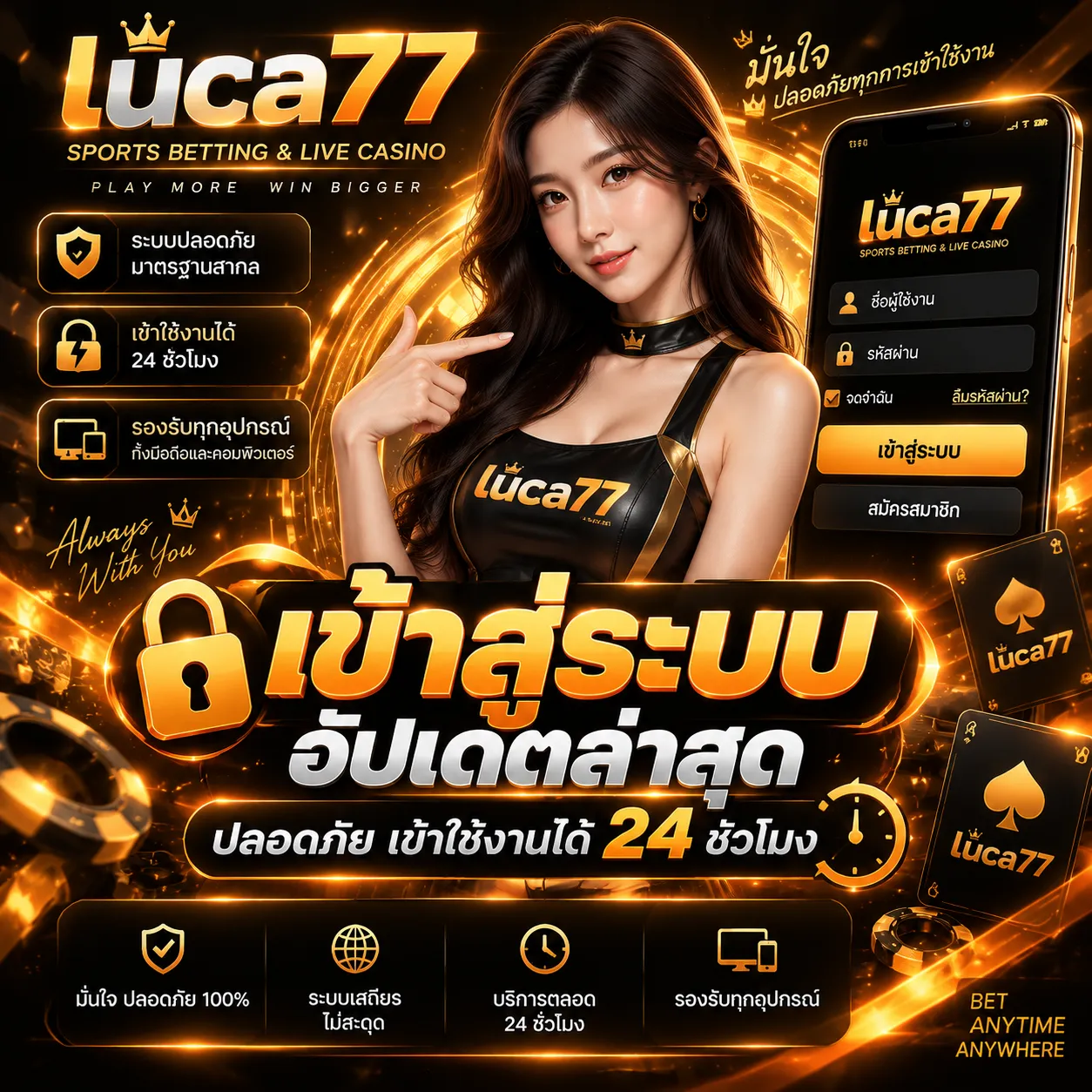 เข้าสู่ระบบ luca77